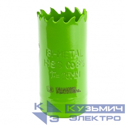 Diamond Industrial Коронка биметаллическая проф. 25 мм BIM HSS-Co 8% Diamond Industrial