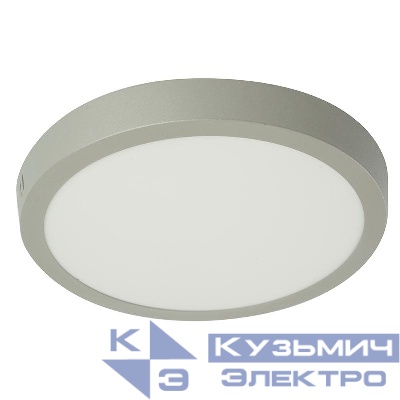 Светильник светодиодный AL504 18Вт бел. 4000К 1260лм с драйвером в комплекте сер. FERON 51614