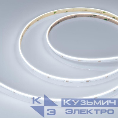 Лента светодиодная COB-S-X480-8mm 24V White 6000К 6Вт/м IP20 боков. свечение (уп.5м) Arlight 046901