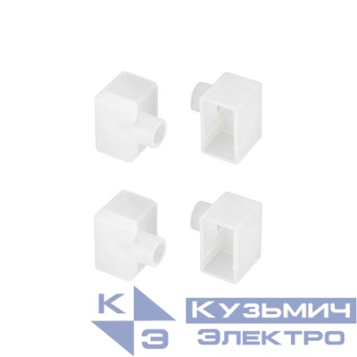 Заглушка WPH-FLEX-1018-SIDE WHITE с отверстием пластик Arlight 040856