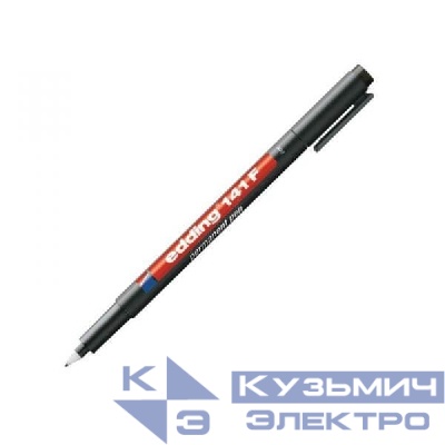 Маркер для глянц.поверх. EDDING E-141/1 F черный 0,6мм перманент