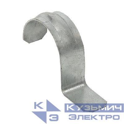 Скоба крепежная однолапковая d31-32мм метал. EKF sm-1-31-32