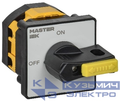 Переключатель кулачковый 10А (сх. 91) стандартная рукоятка IEK MI-CS10-010-091