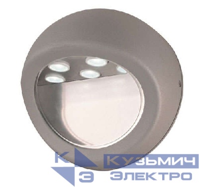 Светильник светодиодный SSW15-03-C-01(S) 6Вт 5000К IP54 корпус серебр. NLCO 800002