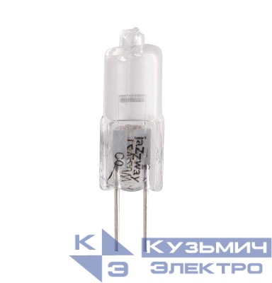 Лампа галогенная PH-JC 20Вт 12В clear G4 2000ч JazzWay 3322540