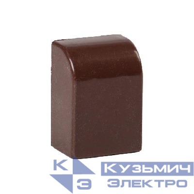 Заглушка 15х10 под темн. дерево Plast PROxima (уп.4шт) EKF ecd-15-10x4