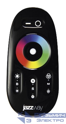 Контроллер RGB PRC-4000HF BL 12/24В 216/432Вт черн. JazzWay 1019295