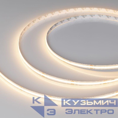 Лента светодиодная COB-X480-8mm 24V Warm 3000К 10Вт/м IP20 PRO REEL (уп.20м) Arlight 048025