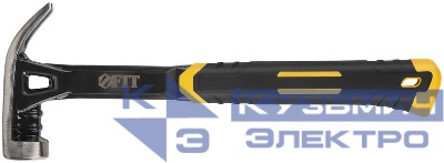 Молоток-гвоздодер Профи 450г цельнометал. FIT 44796