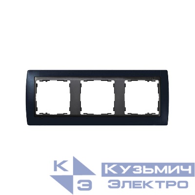 Рамка 3-м Simon82 графит Simon 82832-32