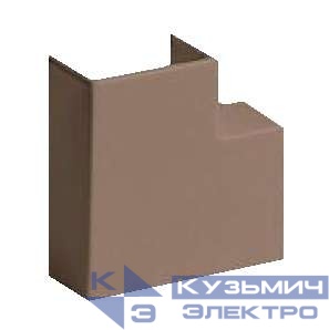 Поворот 90град. для кабель-канала РКК 60х60 корич. Ruvinil ПВР-60х60-К