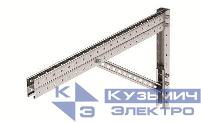 Консоль для тяжелых нагрузок осн.800 сталь гор. оцинк. DKC BBD4180HDZ