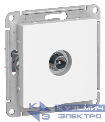 Розетка телевизионная оконечная TV AtlasDesign 1дБ механизм лотос SE ATN001391