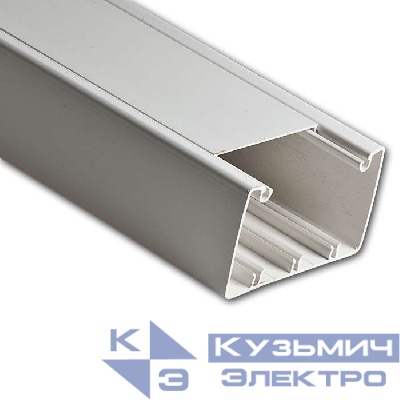 Кабель-канал 100х60 L2000 пластик бел. Ruvinil РКК-100х60