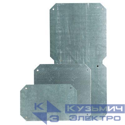 Плата монтажная 400х200 для корпуса оцинк. DKC 503420
