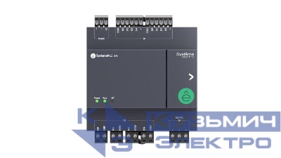 Реле интеллектуальное SR1 24В DC 12 IO: 8 DI; 4 DO (реле) 1хRS485 SE ZR1PB00BD