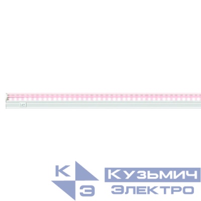 Светильник светодиодный ULI-P13-35W/SPLE IP40 WHITE для растений линейный 1150мм выкл. на корпусе спектр для фотосинтеза Uniel UL-00007514
