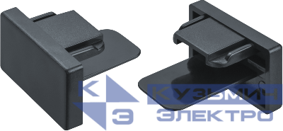 Аксессуар для шинопровода 95 524 NLT-C-1L-AS1-BL-E (заглушка для ШП AS1) черн. NAVIGATOR 95524