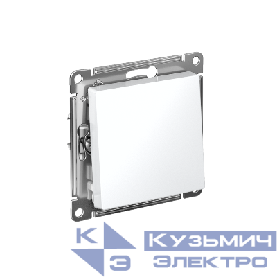 Выключатель 1-кл. AtlasDesign 2-п. 10А мех. бел. SE ATN000121