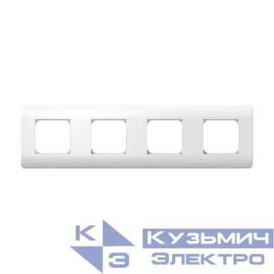 Рамка 4-м NEW3-E универс. бел. CHINT 431548