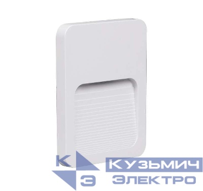 Светильник светодиодный PST/W S120090 2Вт 4000К IP44 накладной для подсветки стен и ступеней White Pro+ JazzWay 5005570