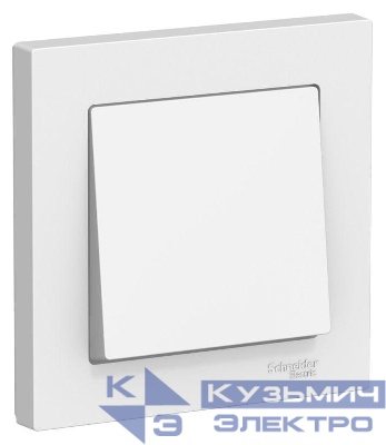 Выключатель 1-кл. AtlasDesign сх.1 10АХ в сборе лотос SE ATN001312