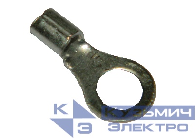 Кольцевой кабельный наконечник RNBS 2-5 (НК d=5,3мм) 1,5-2,5мм2, неизолированный, 100 шт, NETKO Optima