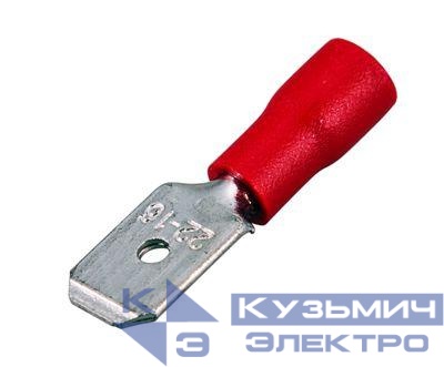 Клемма плоская изол. (штекер) (VM 1.25-250) REXANT 08-0313