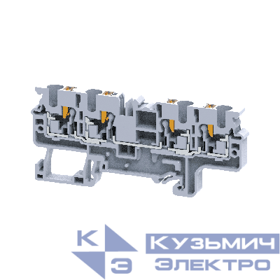 Клемма с 4-мя контактами push-in OptiClip СP-4-QUATTRO-(0.2-4)-I сер. КЭАЗ 331850