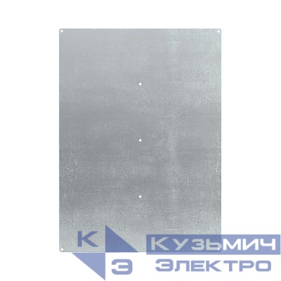 Панель монтажная для цельного навесного шкафа из фибергласа 800х600мм метал. DKC CN5086MP
