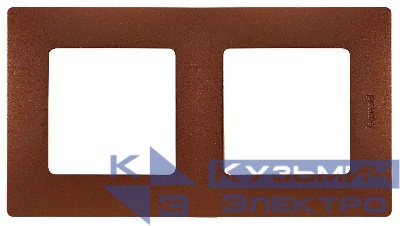 Рамка 2-м Etika какао IEK 672572