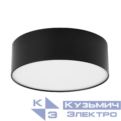 Светильник AL200 Simple matte 28Вт 4000К 1960лм накладной со светодиодами черн. FERON 48079