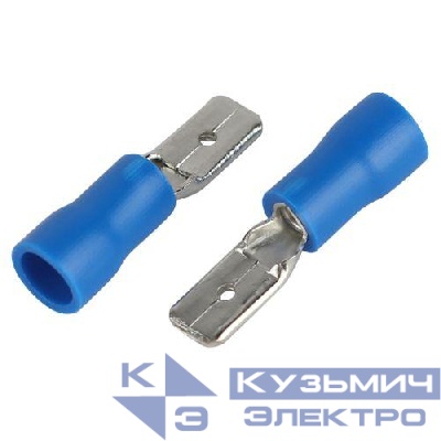 Разъем плоский изолированный "папа" РпИп 2-5-0.8 (уп.50шт) Эра Б0063373