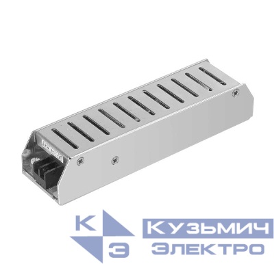 Блок питания для светодиодной ленты 60Вт 5А 12В IP20 BSPS метал. JazzWay 3329327A