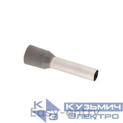 Наконечник штыревой втулочный изол. НШвИ 4.0-12 (уп.50шт) EKF nhvi-4.0-12