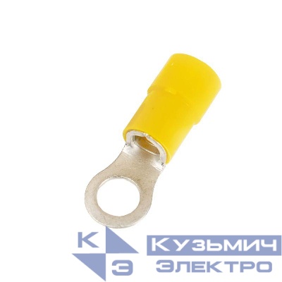 Наконечник с отверстием под винт и изолир.фaланцем ПА легкий ввод жилы 2.5-6кв.мм М8 d8.4мм (НКИ) (уп.100шт) DKC 2C8P-EE-PA