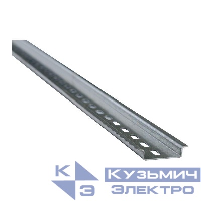 DIN-рейка L300 0.8мм оцинк. КЭАЗ 234374