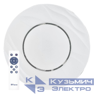 Светильник светодиодный AL1836 Plateau 72Вт 3000К-6000К max 5760лм управляемый с пультом FERON 41235