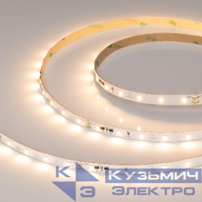 Лента светодиодная IC-A60-8mm 24V Warm 2700К 4.8Вт/м IP20 2835 стабилизированная (уп.10м) Arlight 037958