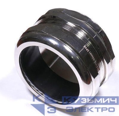 Ввод кабельный М 80х2 УТ1.5 IP68 d55-62мм латунь ГОФРОМАТИК zeta30126