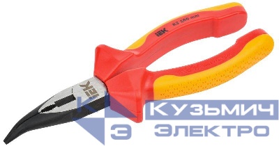 Тонкогубцы изогнутые диэлектрические 160мм K3 ARMA2L 3 IEK A2L3-BN20-K3-160