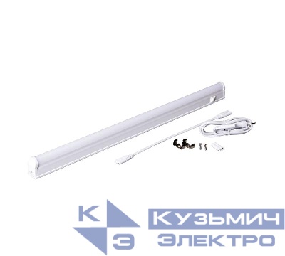 Светильник светодиодный PLED T5i PL 600 8Вт 6500К IP40 180-265В ДПО T5 линейный пластик. (аналог ЛПБ) JazzWay 1036339