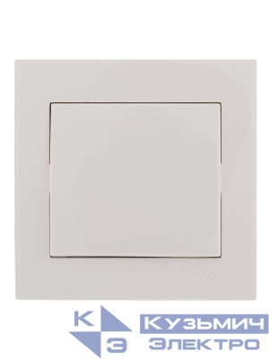 Выключатель промежуточный 1-кл. СП Rain 10А IP20 бел. LEZARD 703-0202-107