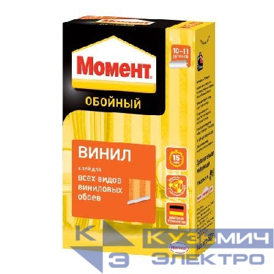 Клей обойный "Момент Винил" 500г Момент Б0034798