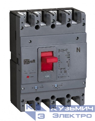 Выключатель автоматический 4п 250А 50кА ВА-335А DEKraft 28131DEK