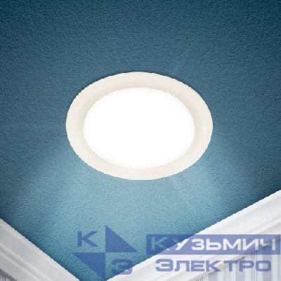 Светильник светодиодный LED 17-12-4K 12Вт 4000К встраив. круглый ЭРА Б0057439