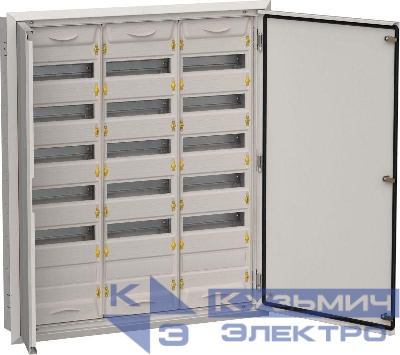 Корпус ЩРв-216 (3х72) TITAN 5 1005х885х130 IP31 сер. метал. IEK TI5-50-V-3X072-31-7035