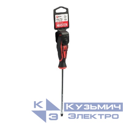 Отвертка SL5.5х125мм Master Basic EKF sl-5.5-125-mas