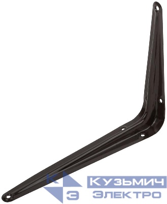 Уголок-кронштейн 150х200мм (0.7мм) корич. FIT 66043