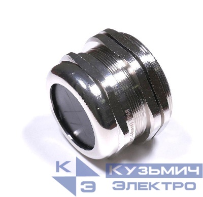 Ввод кабельный М 60 IP68 d37-44мм латунь ГОФРОМАТИК zeta30128